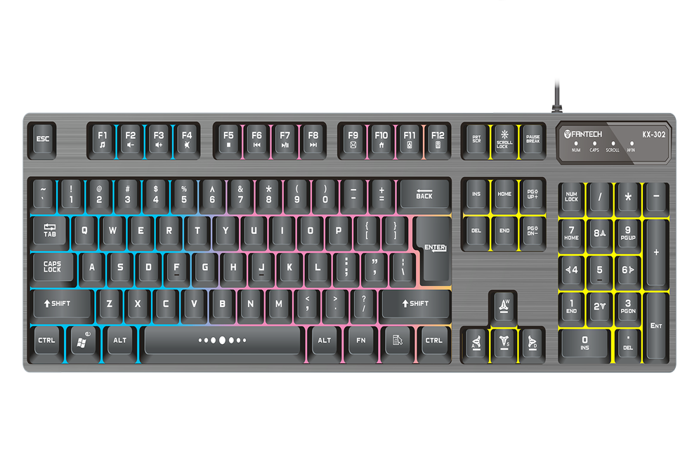 Fantech KX-302s MAJOR USB Gaming Keyboard & Mouse Combo