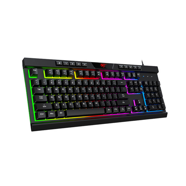 Havit GameNote KB500L Multi-Function LED Backlit USB Gaming Keyboard Black