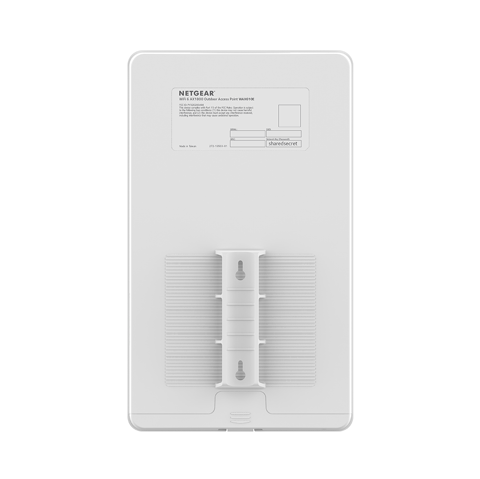 Netgear WAX610Y AX1800 Mbps Dual Band Wi-Fi 6 Outdoor PoE Access Point