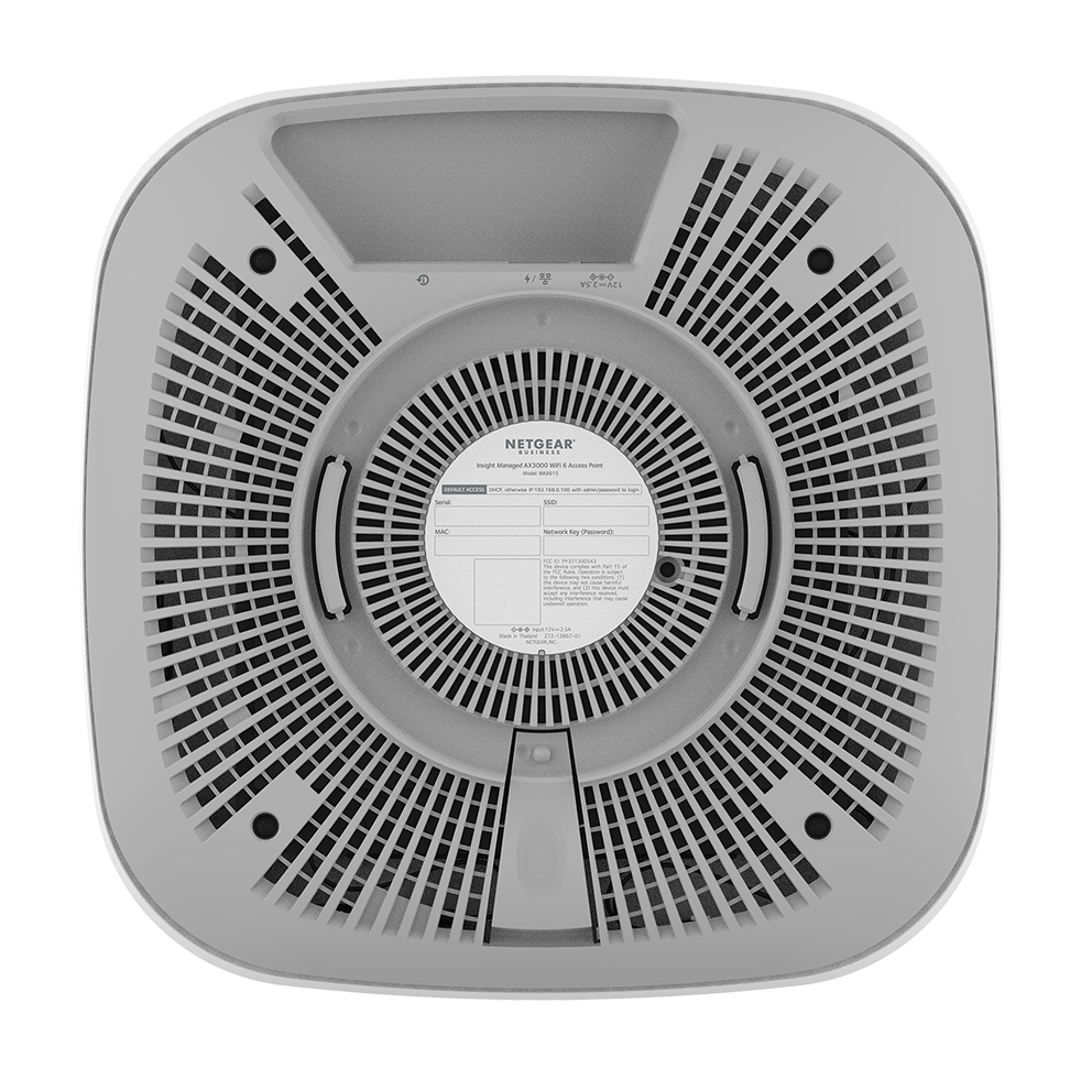 Netgear WAX615 AX3000 Dual-Band PoE Multi-Gig Insight Managed WiFi 6 Access Point