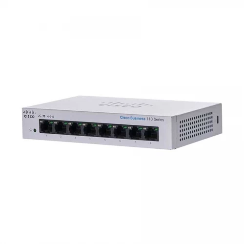 Cisco CBS110-8T-D 110 Series 8 Port Unmanaged Desktop Switch