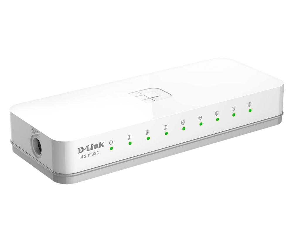 Dlink DES-1008C 8 Port 10/100 Unmanaged Switch