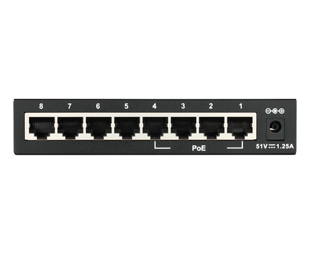 D-Link DES-1008P 8-Port Desktop Switch with 4 PoE Ports