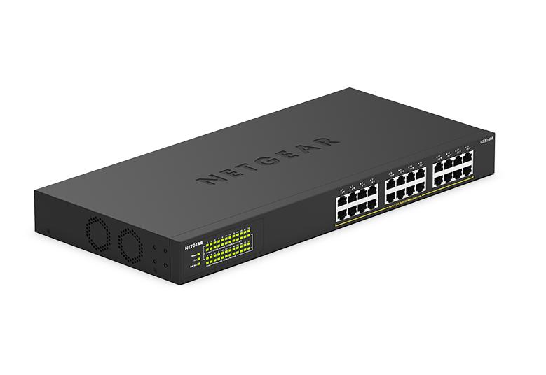 NETGEAR GS324P 24-Port Gigabit PoE Unmanaged Switch
