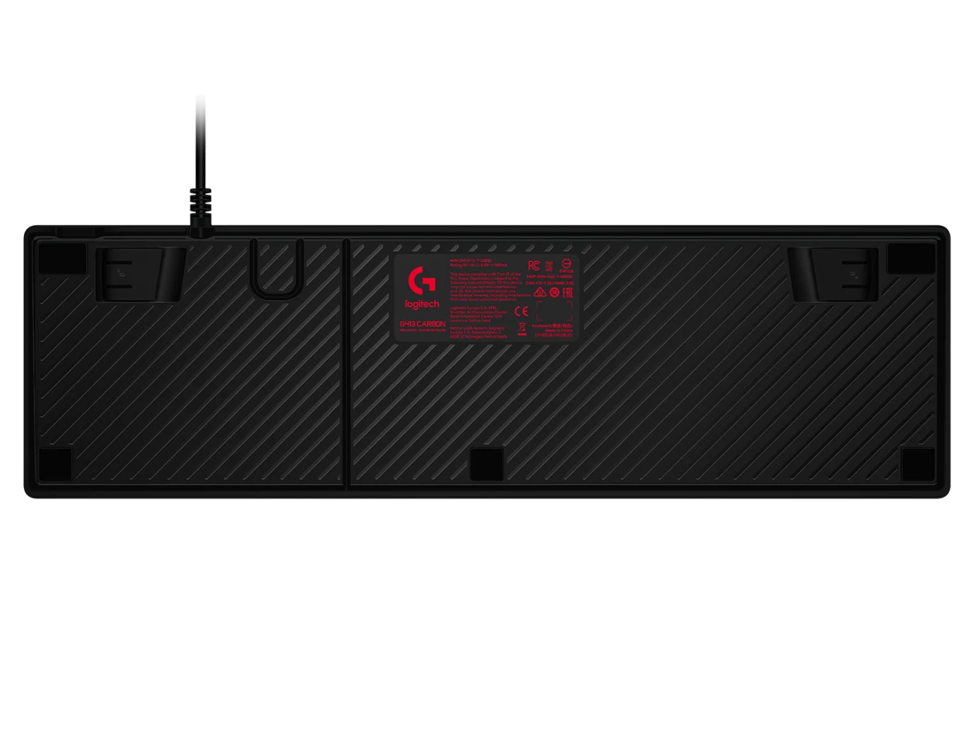 Logitech G413 Carbon Edition USB Mechanical Gaming Keyboard Black