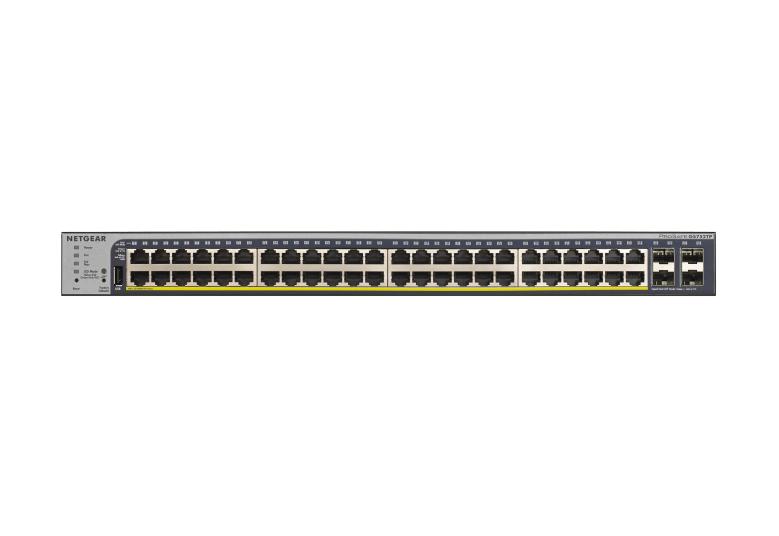 Netgear GS752TP 52 Port Gigabit Ethernet Smart Switch (4SFP)