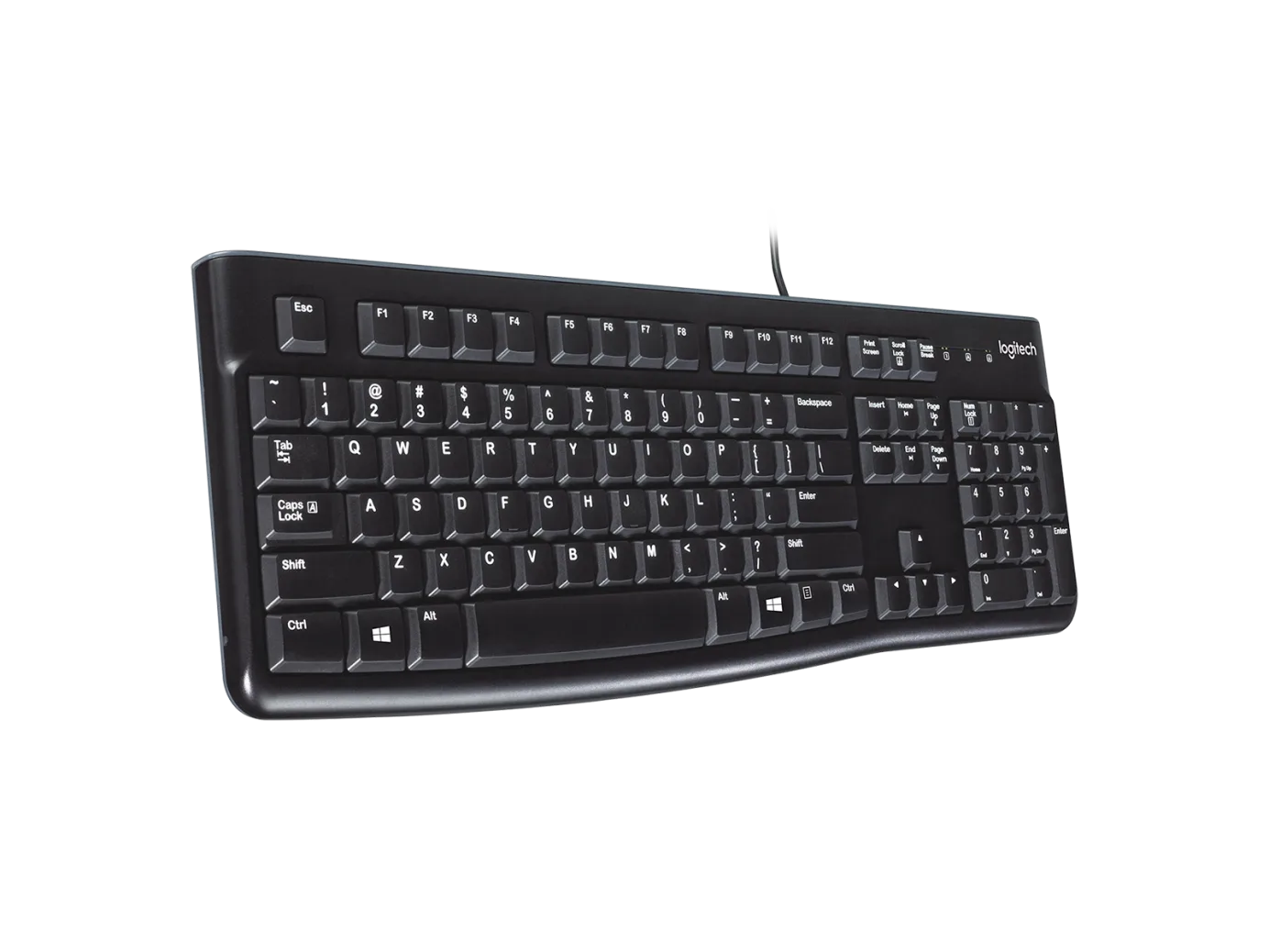 Logitech K120 Usb Keyboard With Bangla Black
