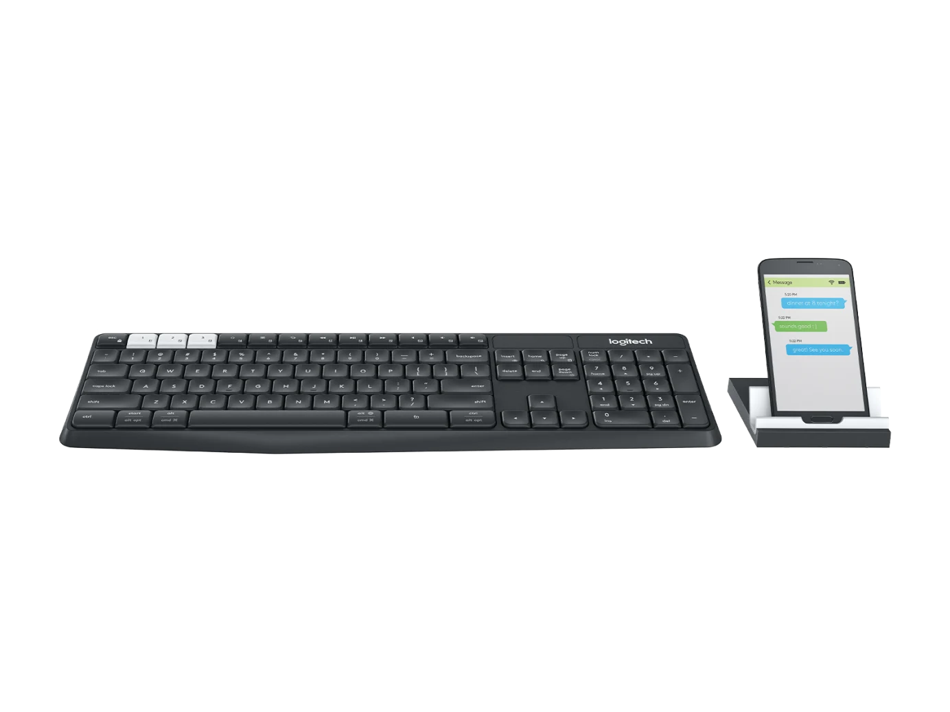 Logitech K375s Wireless Multi Device Keyboard
