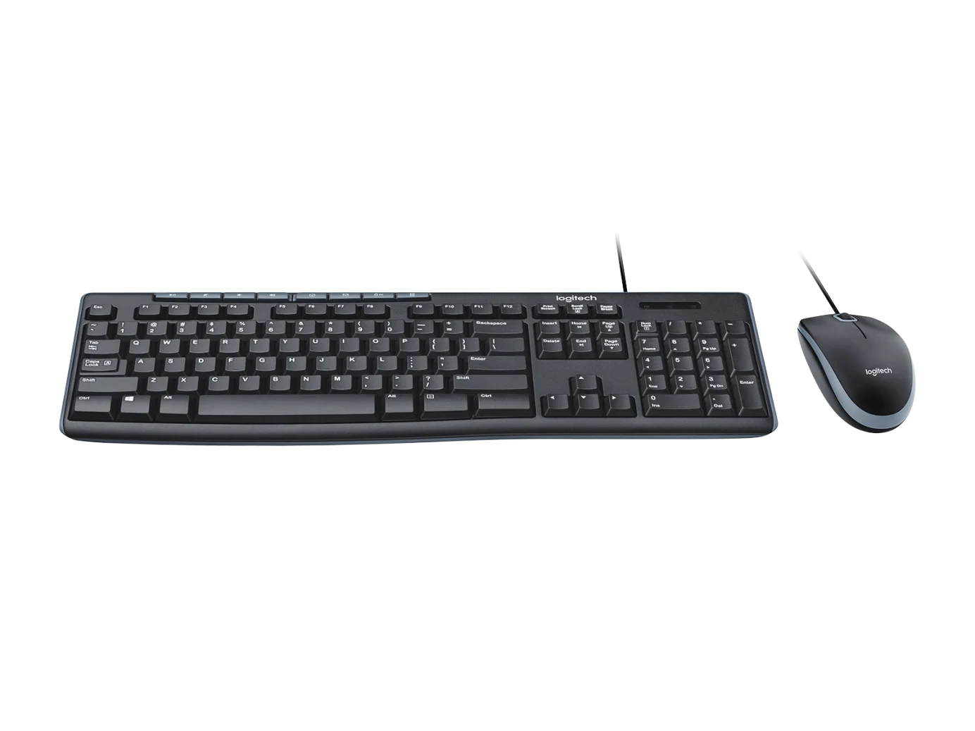 Logitech MK200 Wired Mouse & Keyboard Combo