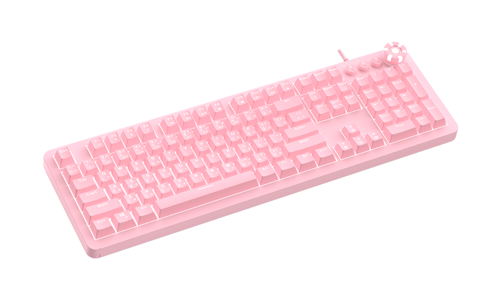Fantech Max Core MK852 Sakura Edition Mechanical USB Gaming Keyboard