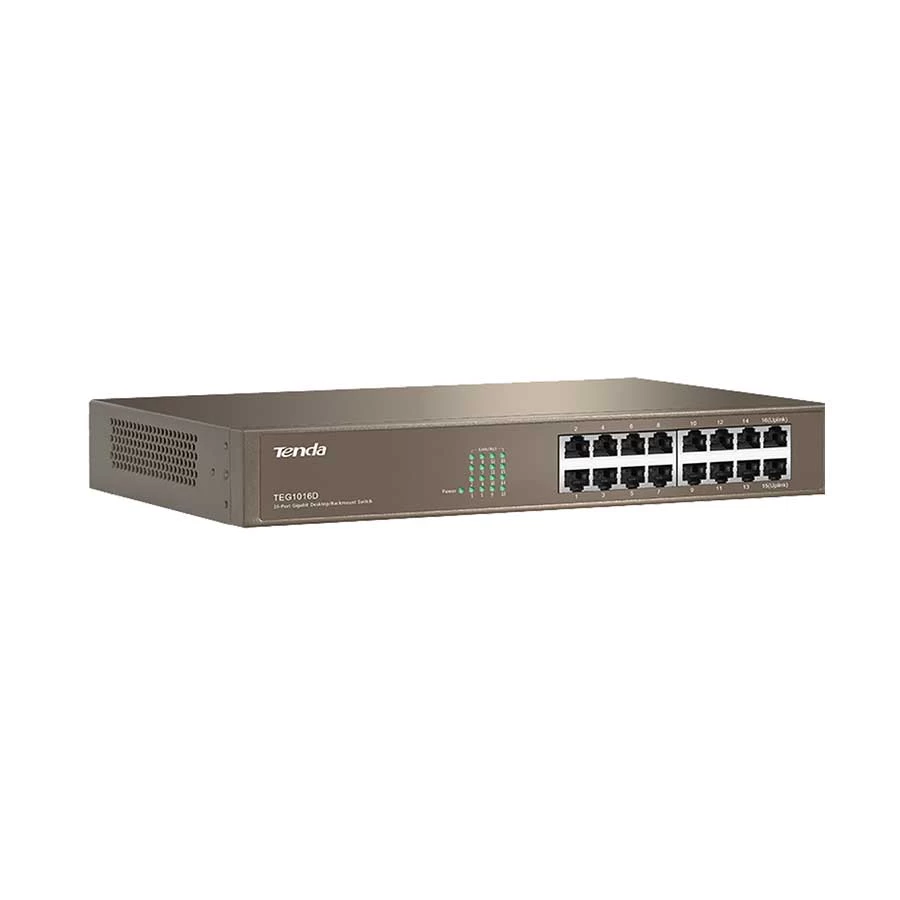 Tenda TEG1016D 16 Port Gigabit Ethernet Metal Body Switch