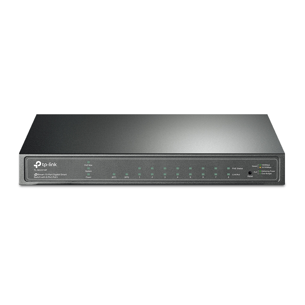 TP-Link TLSG2210P 8 Port Gigabit Smart PoE Switch
