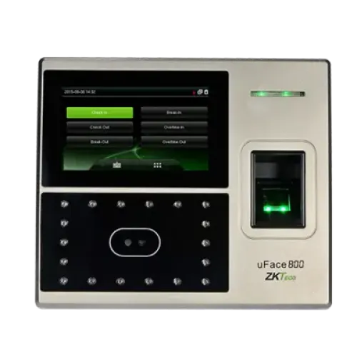ZKTeco uFace800 Multi-Biometric Time & Attendance And Access Control Terminal