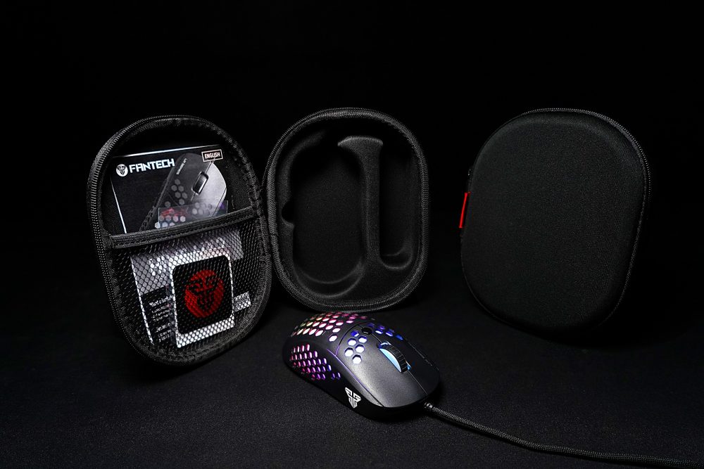 Fantech Hive UX2 6 Buttons 7 Mode USB RGB Gaming Mouse Black