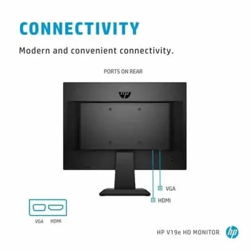 HP V19E 18.5-inch HD LED Monitor