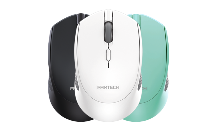 Fantech W190 Dual Mode 2.4Ghz Bluetooth Wireless Mouse Space Edition